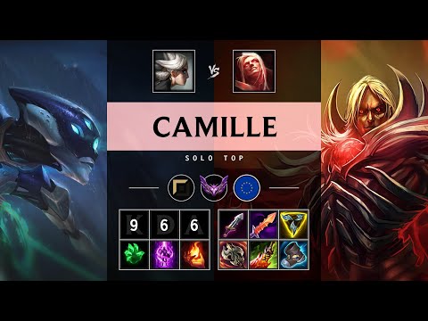 Camille Top vs Vladimir: Rampage - EUW Master Patch 14.22