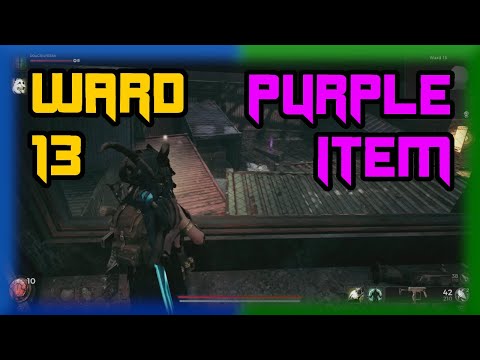 Remnant 2 - How do you get the purple item in Ward 13 (Gun & Armor!!)