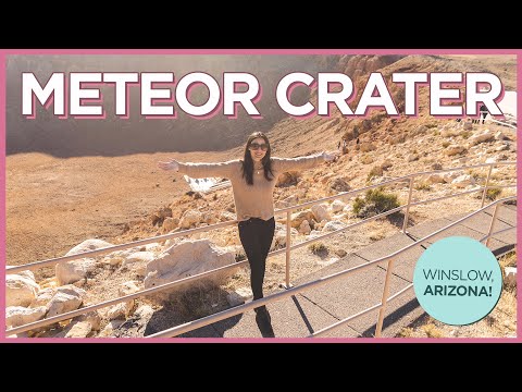 亞利桑那州溫斯洛市流星坑巴靈格太空博物館的詳細評論 (Detailed Review of the Meteor Crater Barringer Space Museum in Winslow, Arizona)