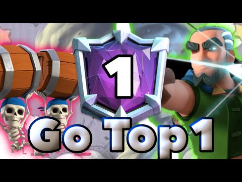 Go Top1 with Broken magic archer deck 🏆+2600 🤟-Clash Royale