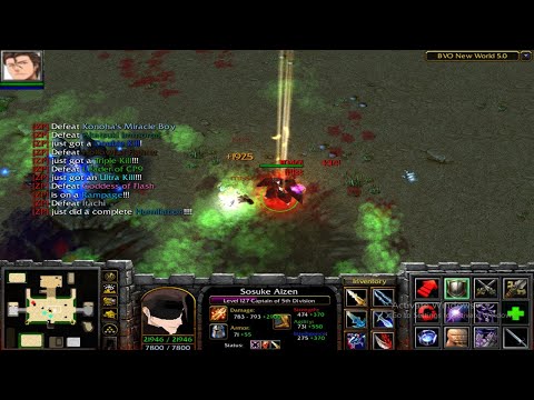 [BVO New World 5.0] Sosuke Aizen [Me + 2 easy Vs 6 Insane] | New World Bleach vs One Piece 2020