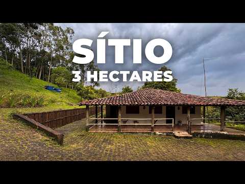 SÍTIO CERCADO DE NATUREZA, COM BELA CASA, LOCAL MUITO TRANQUILO | 300 MIL