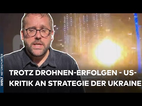 UKRAINE -KRIEG: Heftiger Schlagabtausch - Drohnenattacken und zerstörte Flugabwehr schocken Russen