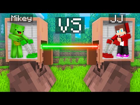 Mind-Bending Minecraft Battle: Mikey & JJ Control Villagers