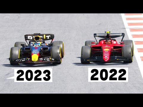 Red Bull F1 2023 RB19 vs Ferrari F1 2023 - Monza GP