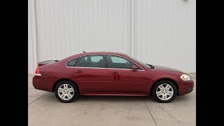 2011 Chevy Impala LT Red Jewel T873310