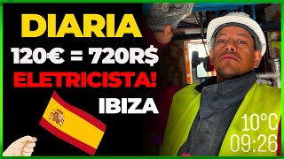 Quanto Ganha um Eletricista em Ibiza? Mostrando Meu Trabalho na Obra!