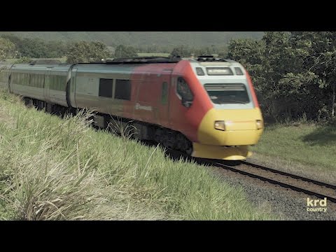 Australian Trains and Railways: Spirit of Queensland 2016
