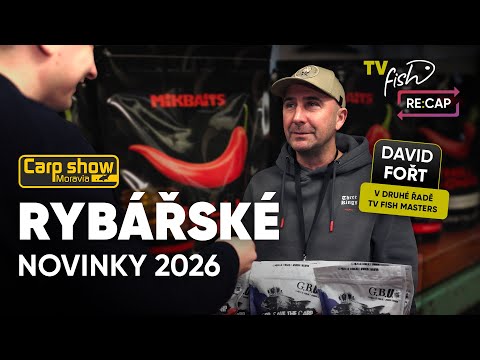 🚨 David Fořt v TV Fish Masters II ! 🎣 Novinky výrobců pro sezónu 2026 🔥