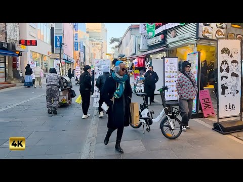 New Year Day korea Insadong & Ikseon dong 4K HDR  - Traditional Seoul Walking Tour 2026