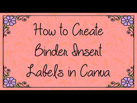 Binder Covers Printable Free
