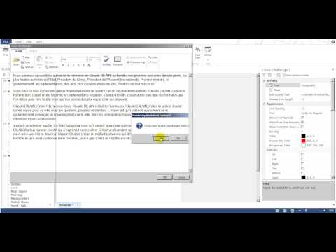 Profs 2.0 = Comment faire un exercice à trous en quelques minutes