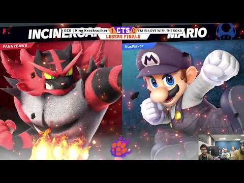 Clocktower Smash 124 - LF - Krocksucker (K. Rool, Incineroar) vs. fluxWaver (Lucas, Mario) - SSBU