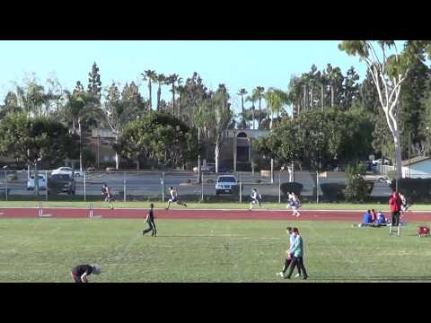 VarB 300m H vs FV 3-27-14 - Los Alamitos Boys