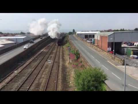 Flying Scotsman in Rhyl