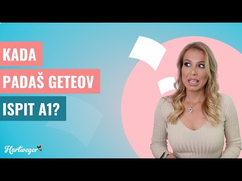Kada padaš ispit A1 Gete? I Nemački jezik I Nataša Hartweger