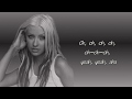 Fighter || Christina Aguilera || With Lyrics || 432hz