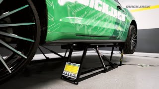 5000TLX Extended Portable Vehicle Lift, 5,000 lbs. Capacity, 110 V AC - video thumbnail 2