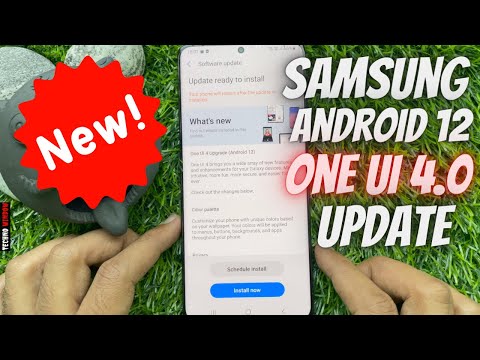 Samsung One UI 4.0 Android 12 Released - Update Samsung Galaxy S21 Ultra 5G