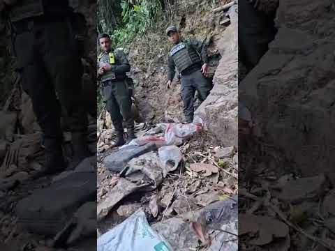🚨 Intervienen mina ilegal de manganeso en Nariño