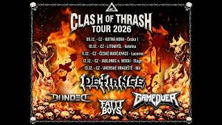 Video CLASH OF THRASH TOUR 2026 #metal #foryou #thrashmetal #metalfans