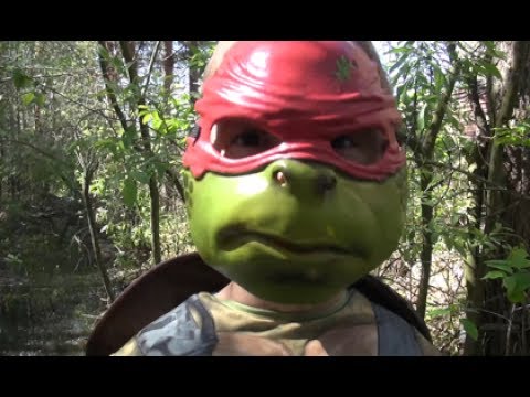 Raphael Ninja Turtle Costume For Kids Video Review