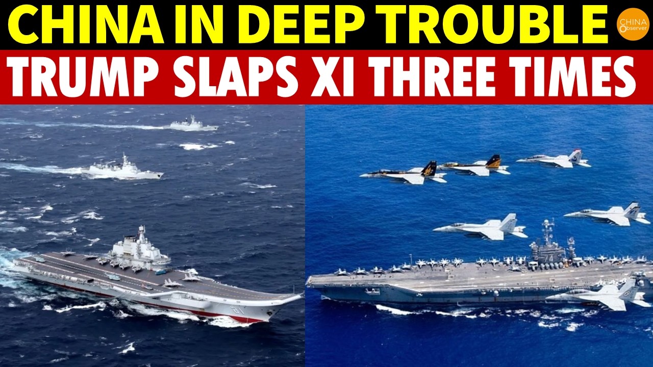 China’s Aircraft Carrier 30 Years Behind U.S.! Xi Angrily Cuts Off Propaganda Megaphone