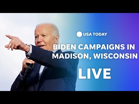 LIVE President Joe Biden campaigns in Madison, Wisconsin USA TODAY
