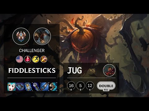 Fiddlesticks Jungle vs Graves - NA Challenger Patch 10.13