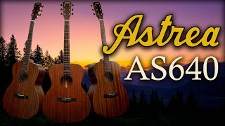 Video thumbnail for Beautiful Construction with a Crisp High End | Astrea AS640 All Mahogany Orchestra Model Acoustic by GuitarfetishTV