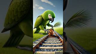 Download lagu Kisah Burung PALING MENYEDIHKAN! 😭 Burung Beo Menanam Pohon Kelapa di Rel Kereta Api#ai #viral #tren #filmpendek #kartun mp3