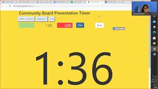 5/25  CB 1 Monthly Meeting – 2021