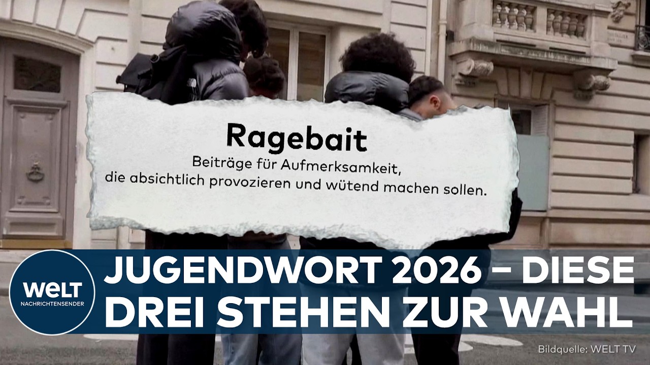 JUGENDWORT 2026: Das sind die drei Favoriten für das Jugendwort des Jahres – Was steckt dahinter?