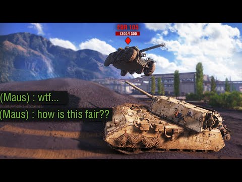 EBR 105 is perfectly balanced with no advantages