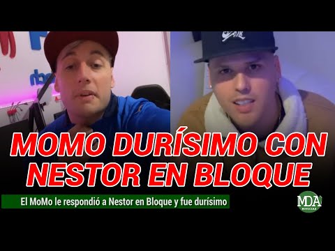 El MOMO BENAVIDES le respondió a NESTOR en BLOQUE y fue DURÍSIMO
