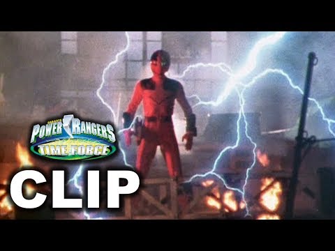 Power Rangers Time Force - Eric Becomes Quantum Ranger (First Scene/Debut) ('The Quantum Quest')