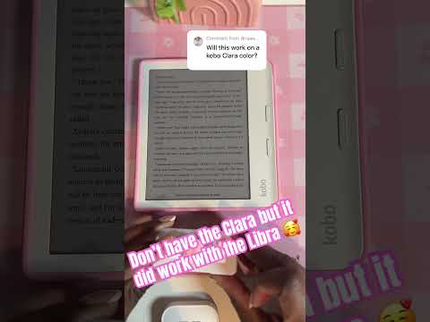 Testing Ereader Page Turner with Kobo Libra Colour