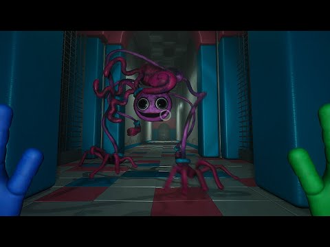 Poppy Playtime: Chapter 2 - All Mommy Long Legs Chase Scenes