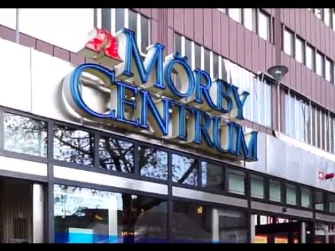 Sweden, Stockholm, Mörby C subway station, SMW inclined elevator - going down to platform level