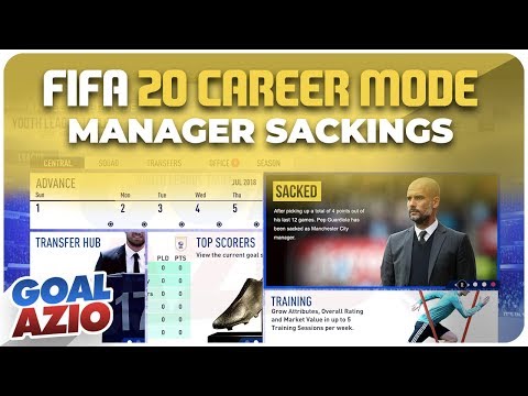Manager Sackings | FIFA 20 Career Mode Idea