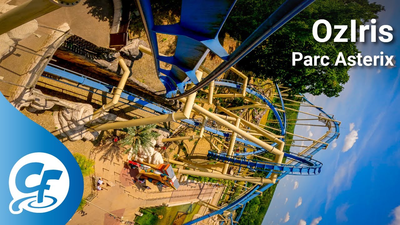OzIris front seat on-ride 4K POV @60fps Parc Astérix Asterix