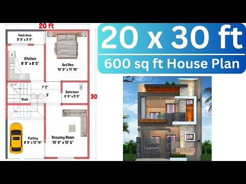 15x30 House Plan 15 x 30 Ghar Ka Naksha Small House Plans Design 450 sq ft house Plans