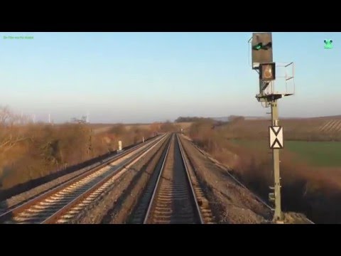 Von Alzey nach Bingen am Rhein Hbf - DB Bahn Nr.58 - Führerstandsmitfahrt BR VT 623