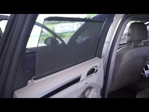 Porsche Cayenne electric window curtain (surprise and delight)