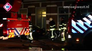 Zolderbrand in woning Den Haag