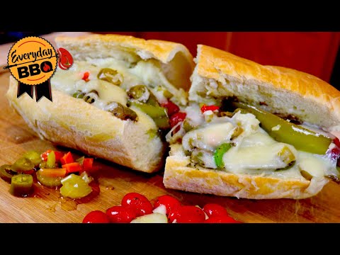 Italian Sausage Sandwich Recipe - Smoked Italian Sausage - Pellet Smoker - Everyday BBQ