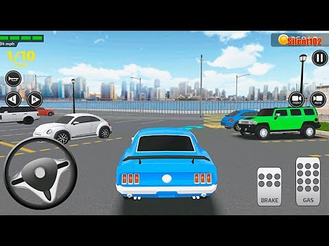 Parking Frenzy 2.0 3D Simulator Offroad Green Cars Driving #12 - Android Gameplay