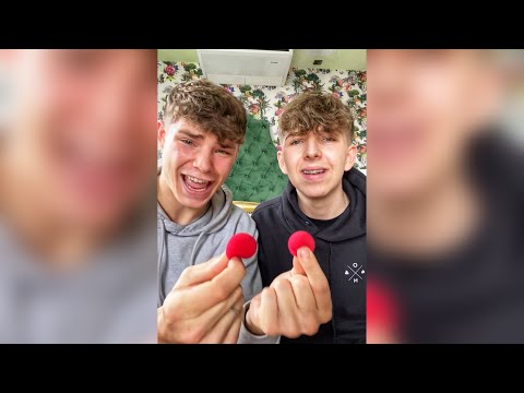 The RED BALL TRICK 😮 #shorts