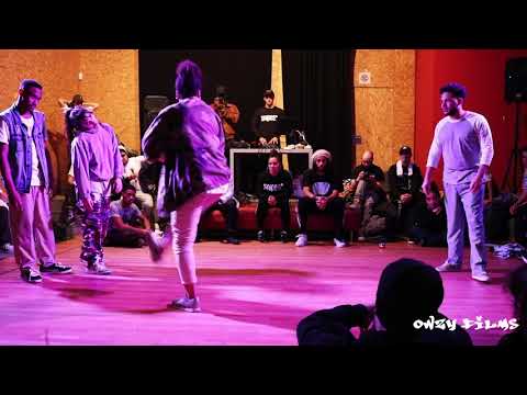 Level Up BCN 1/4 ( HipHop & Popping) | Stark & Esther Pou vs Yanka & Mel's