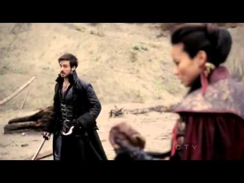 Once Upon A Time 2x09 "Queen of Hearts" Cora and Hook vs. Emma, Mary Margaret and Mulan